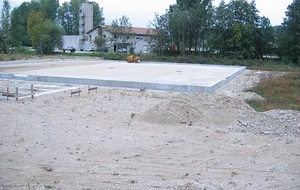 Construction des courts couverts