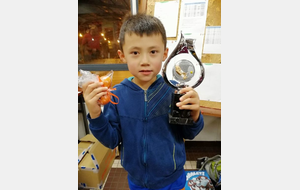 Tristan vainqueur du tournoi orange à Grenoble