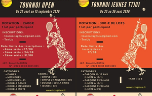 Tournoi été Jeunes & Adultes