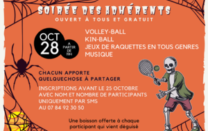 Grande soirée des adhérents