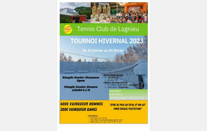 Tournoi d'hiver du 14 janvier au 5 février