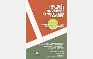 Animation tennis santé le 5 avril