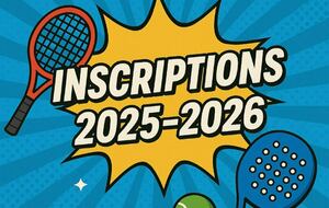 Inscriptions pour la saison 2025 / 2026