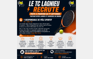 💥 Le TC Lagnieu recrute 💥