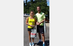 Vainqueurs double Mixte - Gélin / Kairy de Sathonay