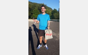 Finaliste 4ème Série Hommes
Frédéric Feries (30/1 - TC Lagnieu)