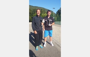 Finalistes Simple Hommes +35
 / Marc Viallon (3/6 - TC Lagnieu)