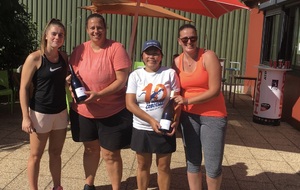 Clara, Lisa, Anne laure et Honorine en double dames