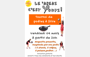 Le 'Dredi c'est Youpi! Tournoi de poêles à frire