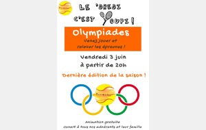 Le 'Dredi c'est Youpi ! Olympiades 