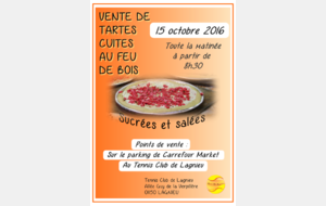 Vente de tartes