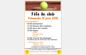 Fête du club