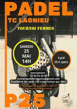 Tournoi Padel P25 Femmes