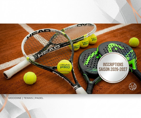 Inscriptions pour la saison 2026 / 2027