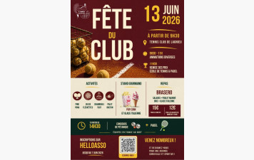 Le samedi 13 juin, on fête le club !