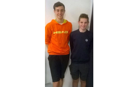 Ewan et Cédric en Championnat Prénational des 15/16 ans