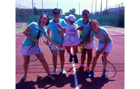 Raquettes FFT : Les filles du TC Lagnieu en finale nationale à Annecy