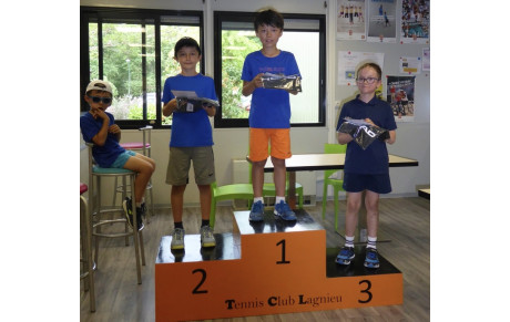 Plateaux Rouge et Orange au Tennis Club