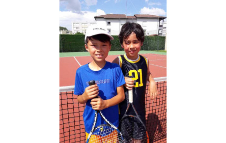 Bastien et Antoine  championnat vert