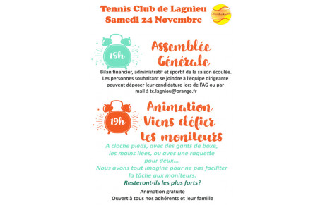 Assemblée Générale du TC Lagnieu