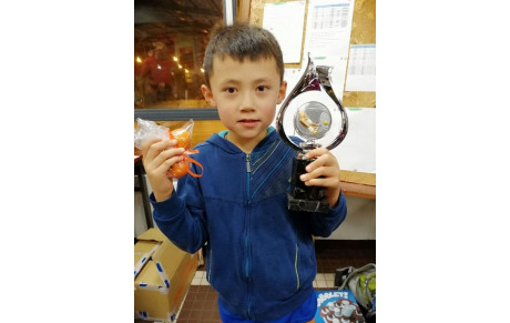 Tristan vainqueur du tournoi orange à Grenoble