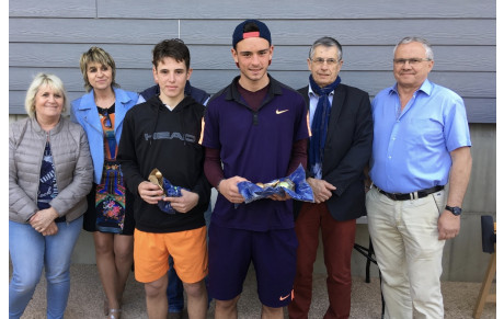 Cédric Plougastel Finaliste championnat individuel jeune de l' Ain