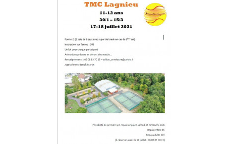TMC 11/12 ans 30/1 à 15/3 à Lagnieu