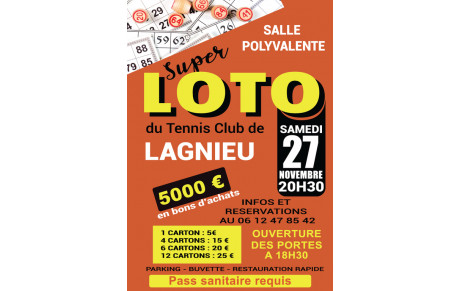 Loto annuel du club