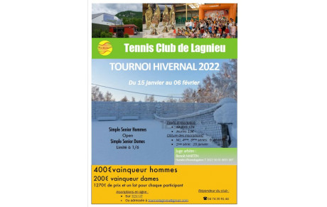 Le tournoi d'hiver du club revient en 2022