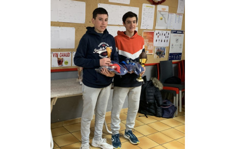 Timeo finaliste du tournoi jeune d'Oyonnax 