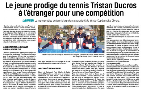 Merci à la voix de l'Ain pour cet article 😍